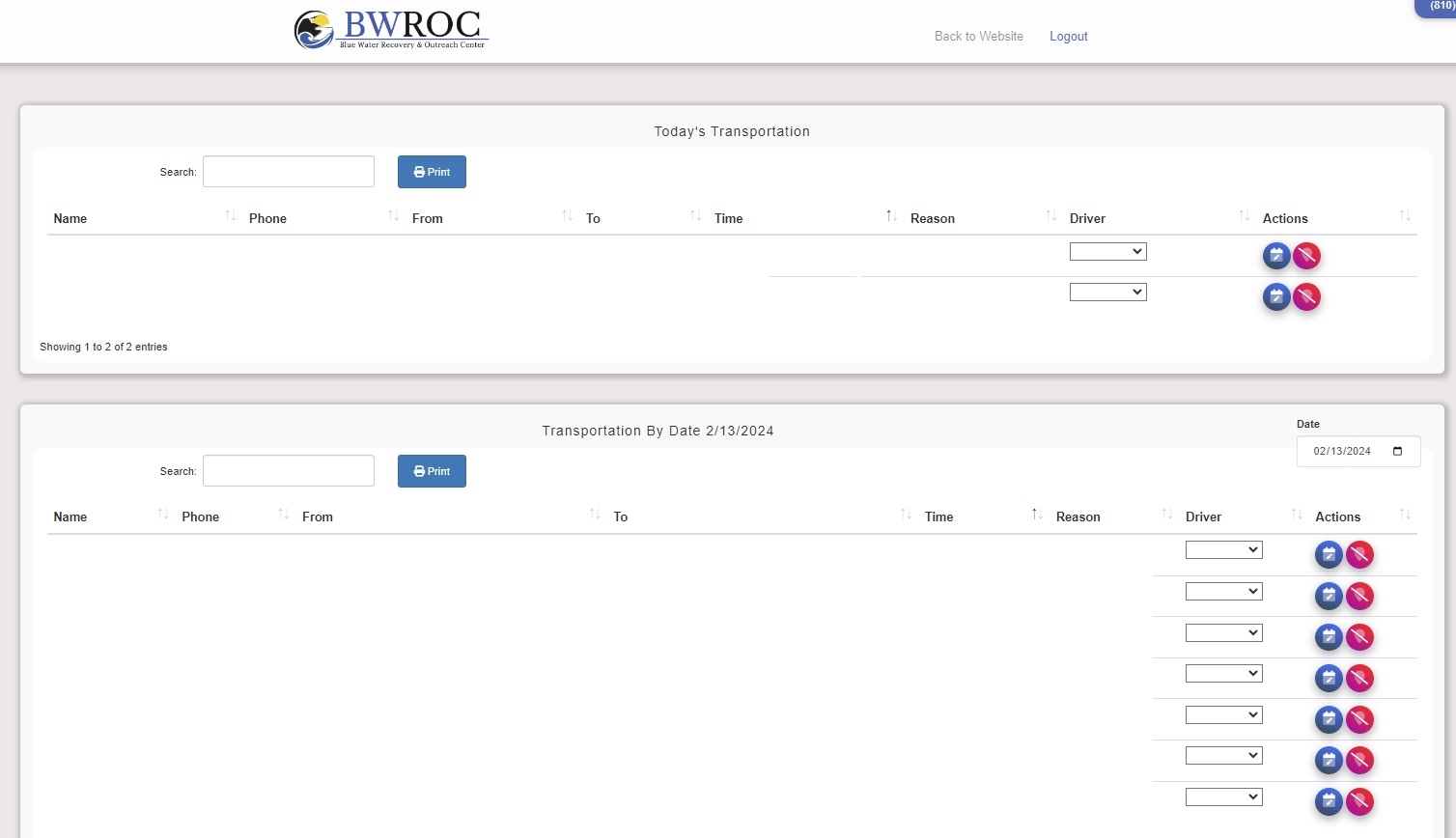 Application Employee Portal 