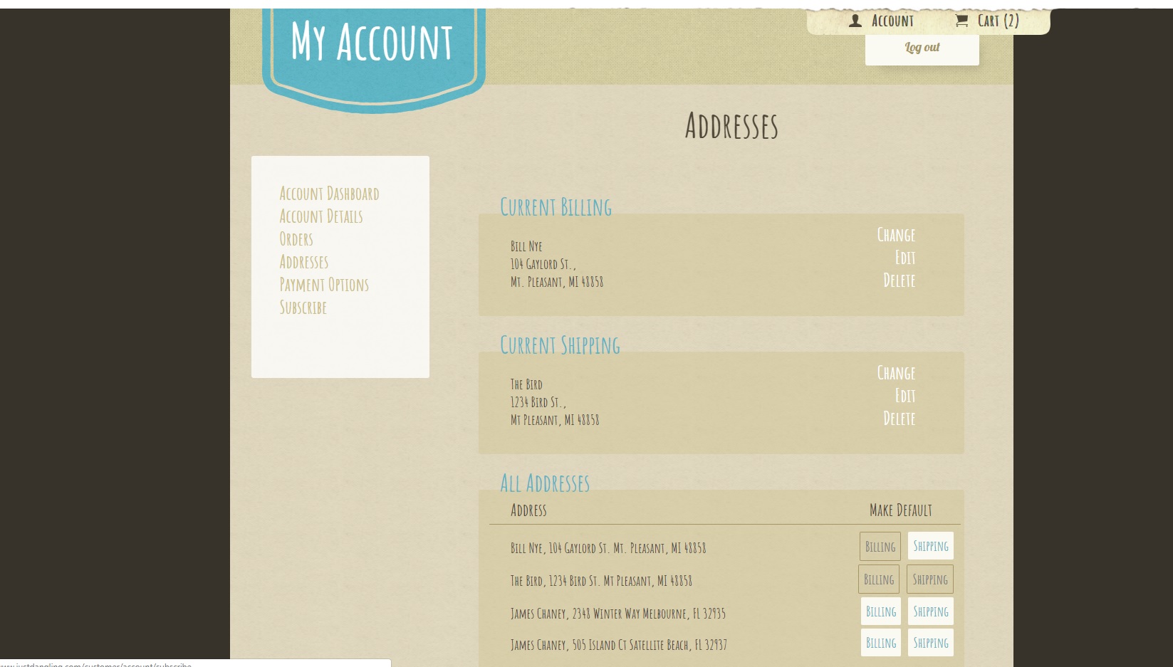 Custom Ecommerce website 