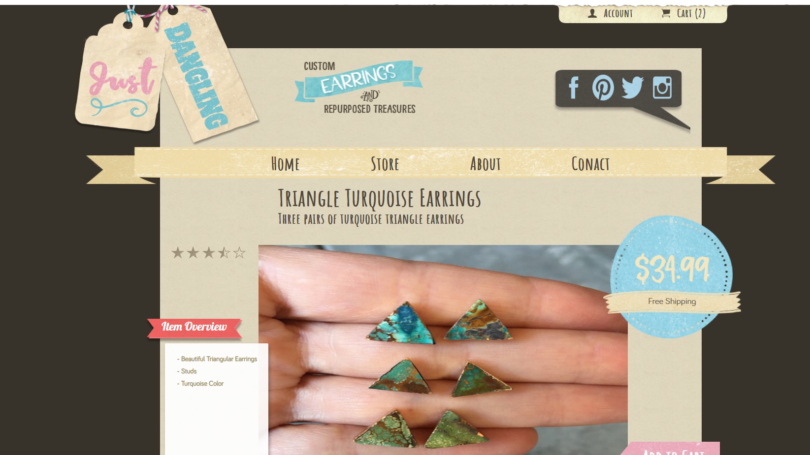 Custom Ecommerce website 