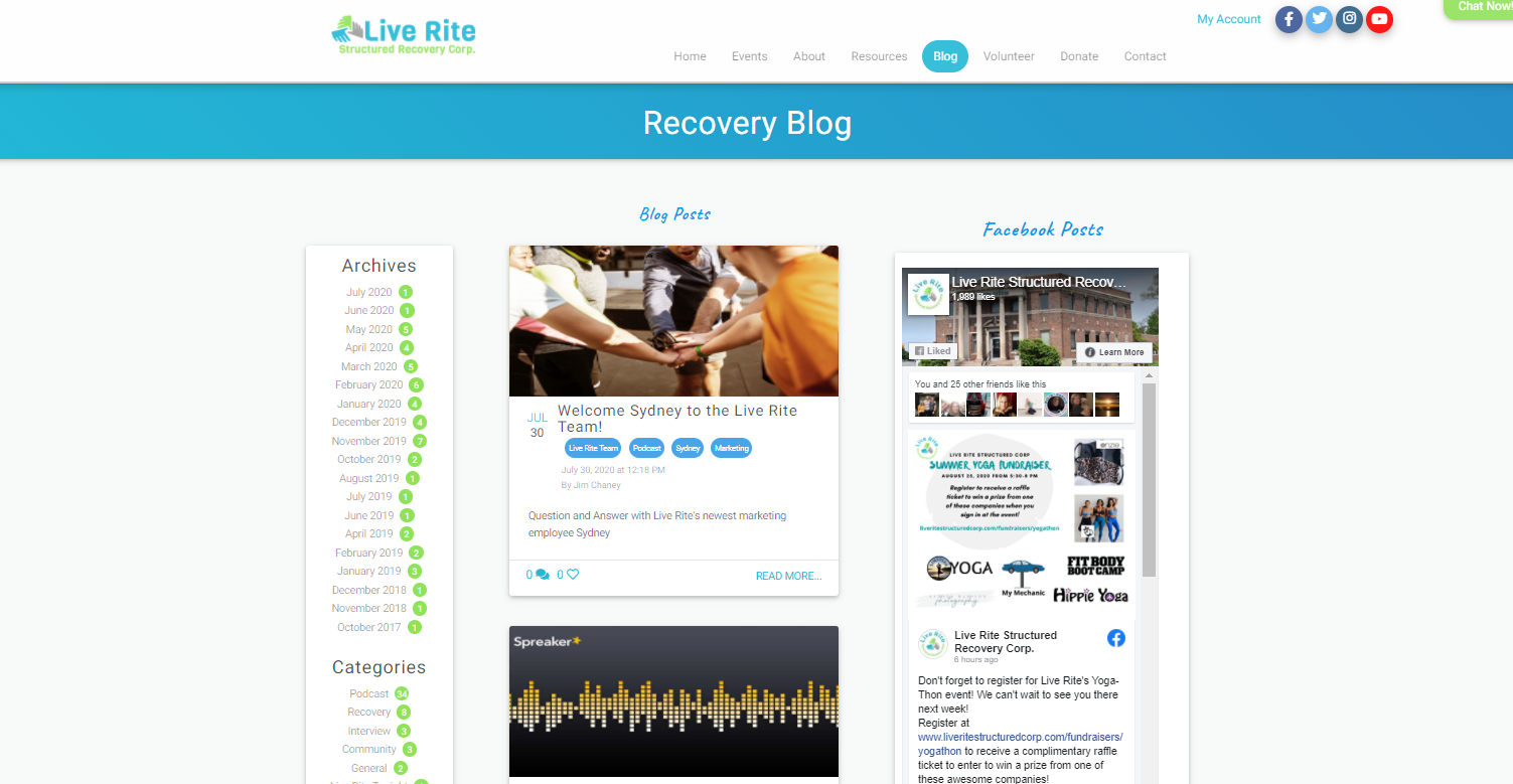 Web Design and Development custom blog 