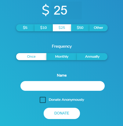 Mobile App Development Transactions Donate 