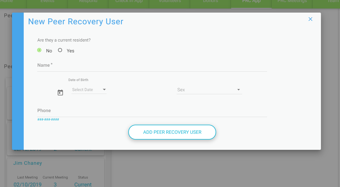 Peer Coach Web Application Design 